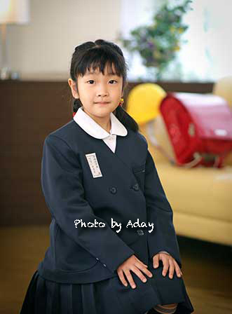 入学写真撮影２